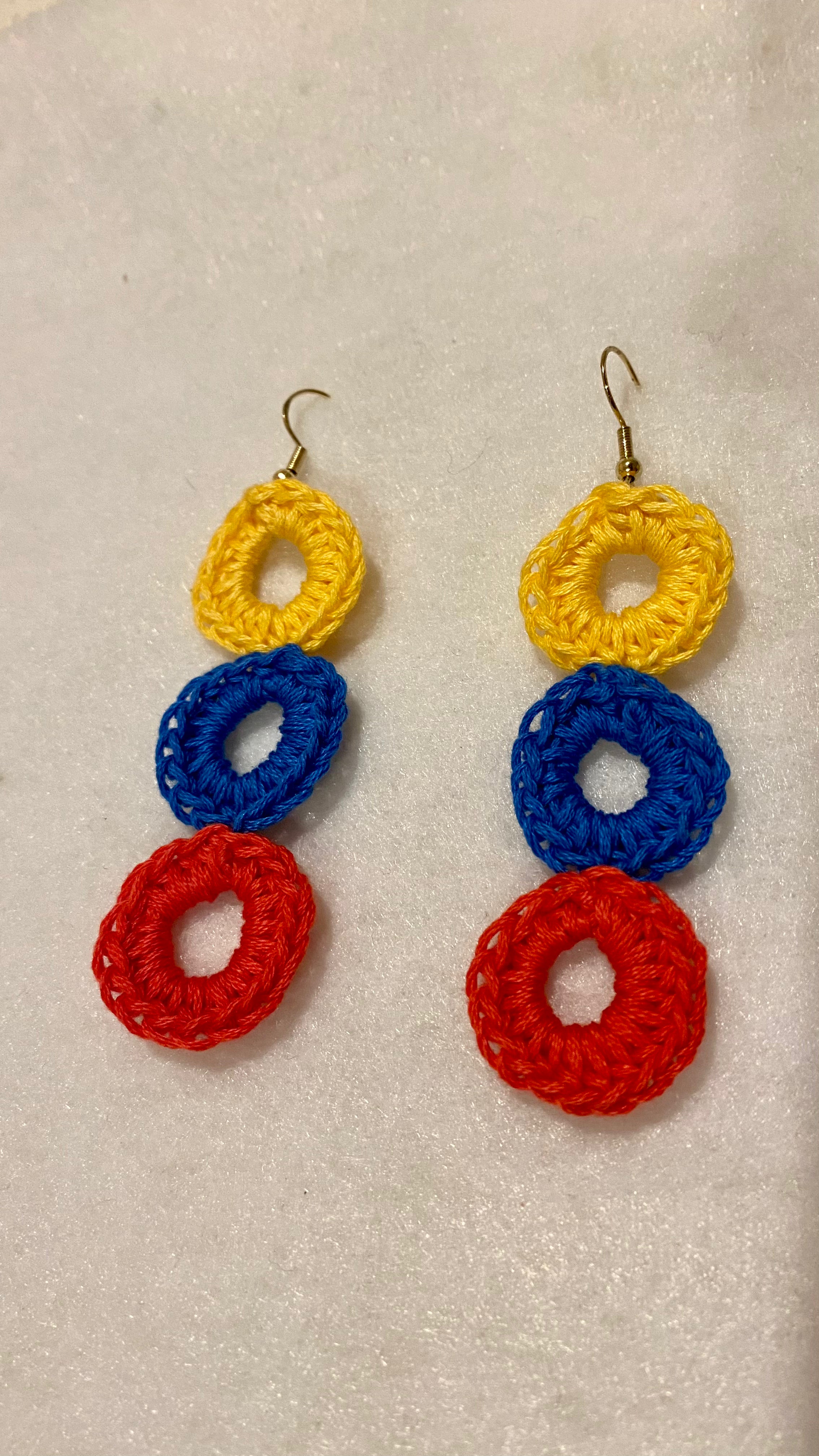 Aretes Tricolor